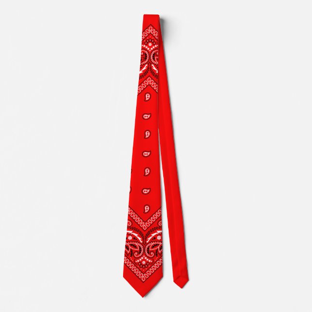 Corbata Lazo rojo del pañuelo (Anverso)