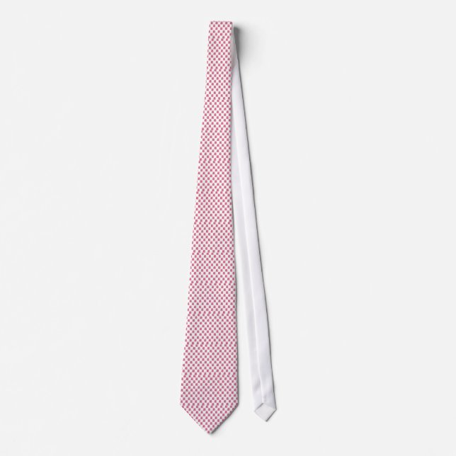 Corbata Lazo rosado del caniche (Anverso)
