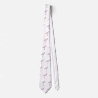 Corbata Lazo rosado del flamenco del KRW
