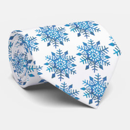 Corbata Lazo sereno del copo de nieve