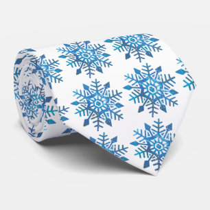 Corbata Lazo sereno del copo de nieve