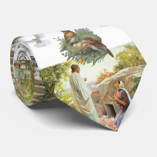 Corbata Lazos de diseño de Jesucristo Hombres (Enrollado)