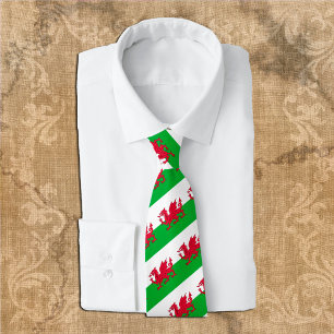 Corbata Lazos de Gales, Bandera galesa de moda, negocios