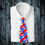 Corbata Lazos de Puerto Rico, moda Bandera Puertorriqueña<br><div class="desc">Neck Tie: Moda Patriótica de Bandera Puertorriqueña y diseño de negocios de Puerto Rico - Amo a mi país,  ropa de oficina,  viajes,  patriotas nacionales / hinchas deportivos</div>