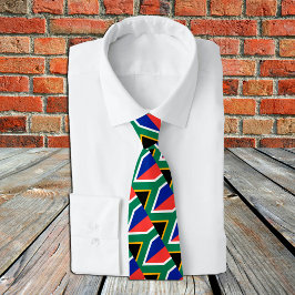Corbata Lazos de Sudáfrica, moda Bandera africana, negocio