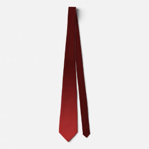 Corbata Lazos rojos Sencillos Cuellos De Lavado Rojo Elega