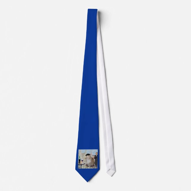 Corbata Le Cat du Cafe (Anverso)
