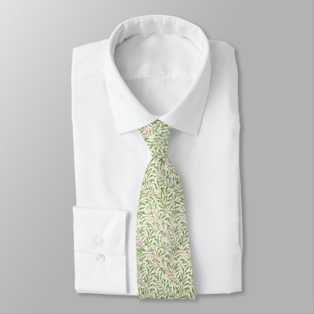 Corbata Leaf del país y Branch William Morris Art Tie (Atado)