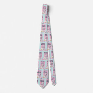 Corbata Lebrel Afgano Feliz Pascua