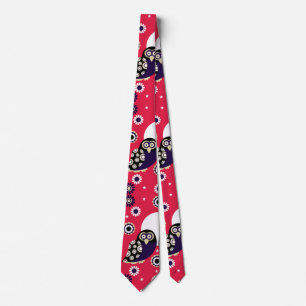 Corbata Lechuza de Arte Popular