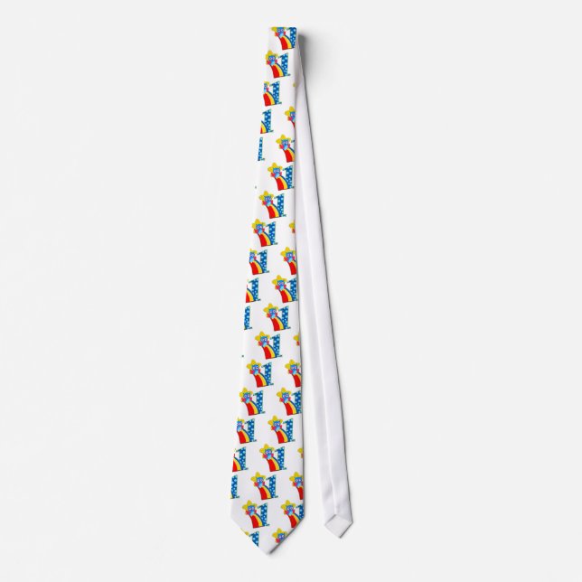 Corbata Lechuza de primer cumpleaños (Anverso)