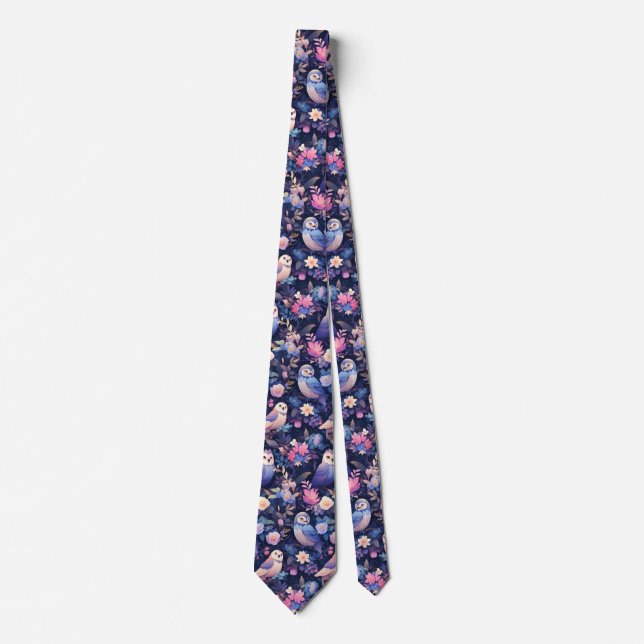 Corbata Lechuza nocturna (Anverso)