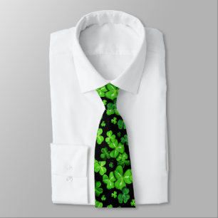 Corbata Leggings del patrón irlandés Shamrock del Día de S