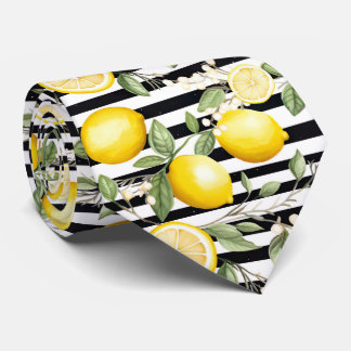 Corbata Lemon Pattern Men's Necktie 