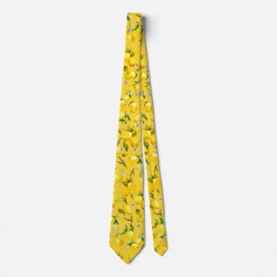 Corbata Lemones acuarelas 8