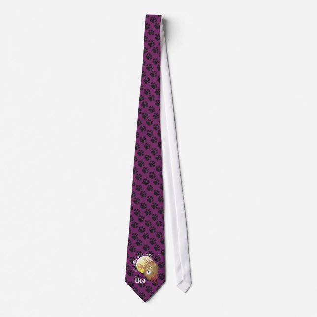 Corbata León 23 juillet au 22 août Cravates (Anverso)