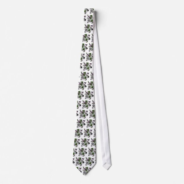 Corbata León del tartán de Sutherland (Anverso)