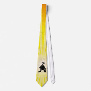 Corbata León negro; Leo