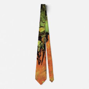 Corbata Les Alyscamps, Hojas de Otoño por Vincent van Gogh