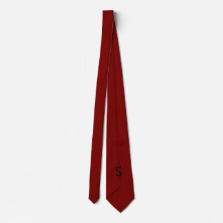 Corbata Letra personalizado S Kelly Tipo De Letra Color Ro