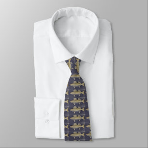 Corbata Leucomas Pike en azules marinos
