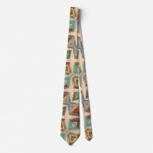 Corbata Leyendas de diseños portugueses