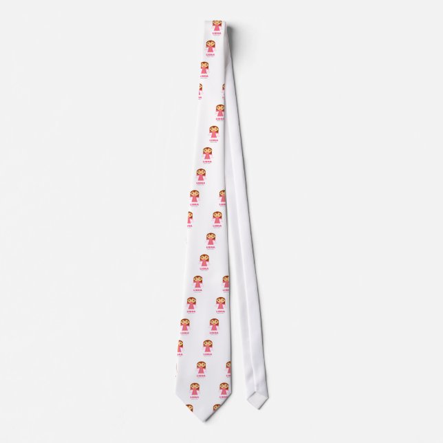 Corbata Libra Zodiac para los niños (Anverso)