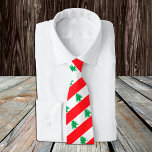 Corbata Libretas libanesas, moda Bandera libanesa, negocio<br><div class="desc">Corbata de cuello: Moda de la bandera libanesa patriótica y diseño de negocios del Líbano - amo a mi país,  ropa de oficina,  viajes,  patriotas nacionales / hincha deportivo</div>