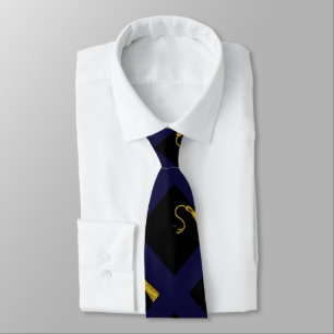 Corbata Licenciado Guy Navy Blue