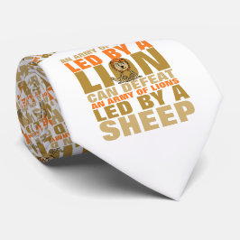 Corbata Liderado Por Un León