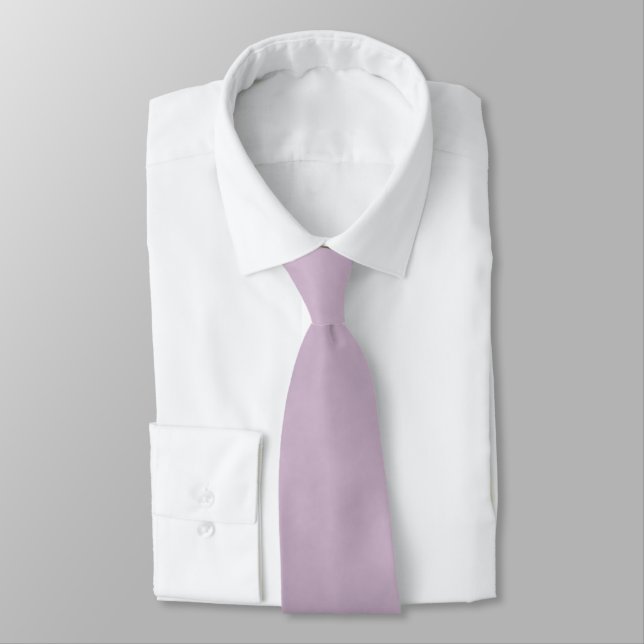 Corbata Lila Manchado  (Atado)