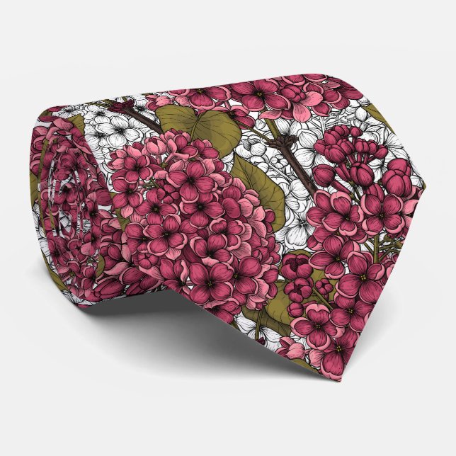 Corbata Lilac (Enrollado)