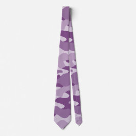Corbata Lilac Monocolor Camo
