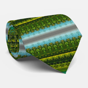 Corbata Lilima turquesa verde y azul