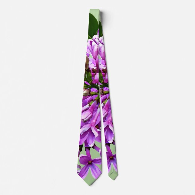 Corbata Lilios Lovelosos (Anverso)