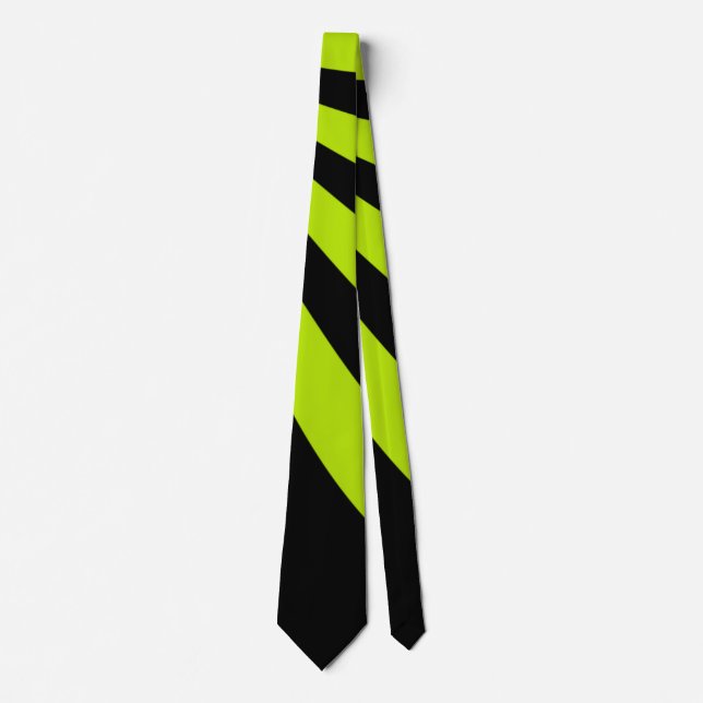 Corbata Lime Wave (Anverso)