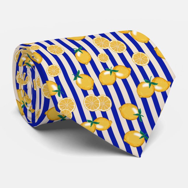 Corbata limón fresco (Enrollado)
