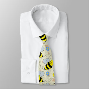 Corbata Lindo manosee las abejas
