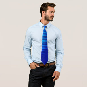 Corbata Líneas azules