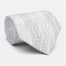 CORBATA LÍNEAS BLANCAS Y NEGRAS