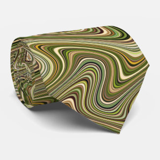 Corbata Líneas curvadas multicolor de Guay