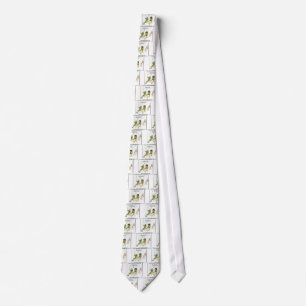 Corbata Líneas de Captación de Críquet Divertidas