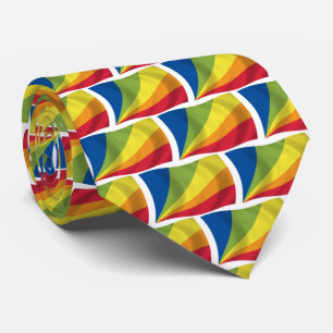 Corbata Lingua Franca Nova Flag Tie
