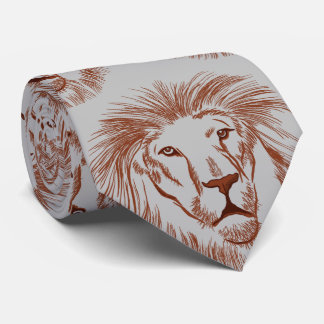 Corbata Lion Face Tie