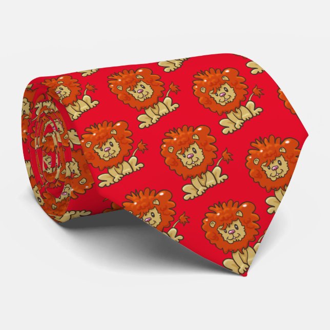 Corbata Lion Power Tie (Enrollado)