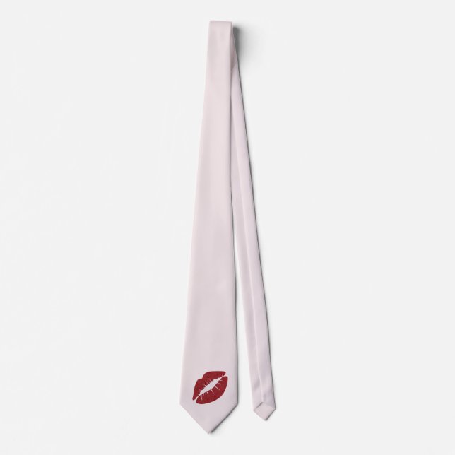 Corbata Lipstick Kiss Light Pink (Anverso)