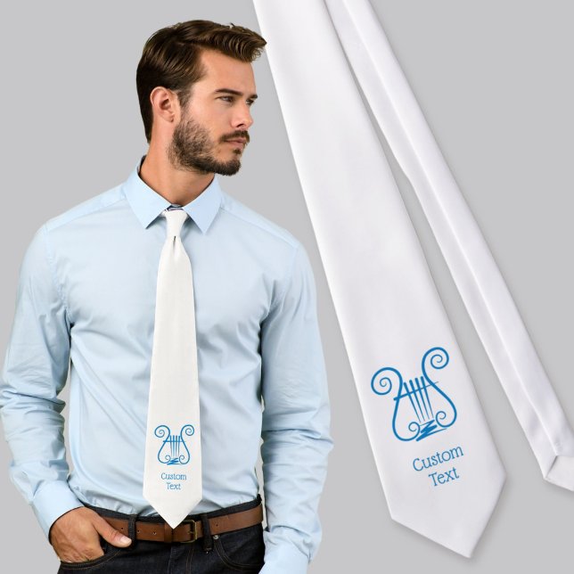 Corbata Lira Azul (Subido por el creador)