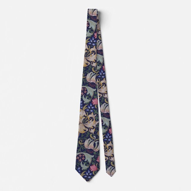 Corbata Lirio dorado, William Morris (Anverso)