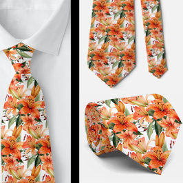 Corbata Lirio tigre Lirio naranja Stargazer Lirios