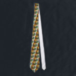 Corbata Lites de Chanukah<br><div class="desc">un chanukah hermoso Menorah en sombras o naranja caliente,  amarillo y rojo y fuschia. disponible en todos los productos.</div>